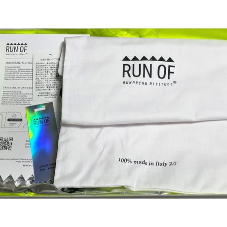 箱付き MADE IN ITALY製 RUN OF BLACK MAMBA レザースニーカー ブラック 40サイズ