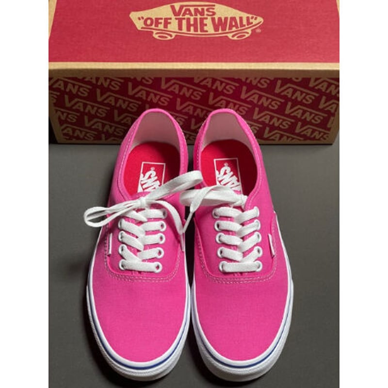 箱付き VANS AUTHENTIC スニーカー ピンク US6.5/24.5cm | Ult