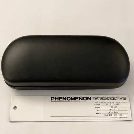 ケース付き PHENOMENON 2009年モデル ビーズデザインサングラス ブラック