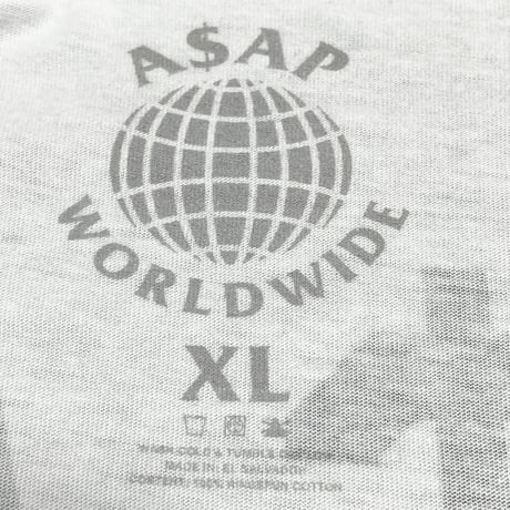A$AP Worldwide プリントTシャツ ホワイト XLサイズ