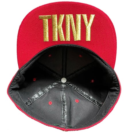 MADE IN JAPAN製 SWAGGER TKNYロゴ ベースボールキャップ レッド Mサイズ