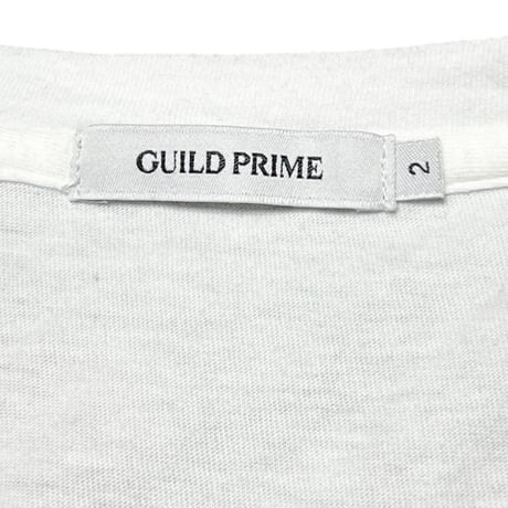 MADE IN JAPAN製 GUILD PRIME VネックTシャツ ホワイト 2サイズ