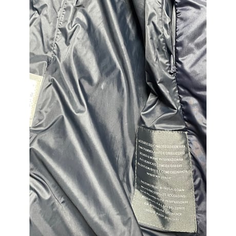 MADE IN ITALY製 LIMITED EDITION HOT GOOSE ダウンジャケット ネイビー 50サイズ
