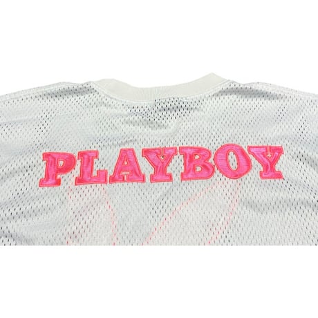 JOYRICH × PLAYBOY 半袖フットボールジャージー ホワイト Lサイズ