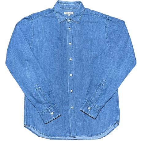 BEAUTY&YOUTH UNITED ARROWS 長袖デニムシャツ ライトインディゴ Mサイズ