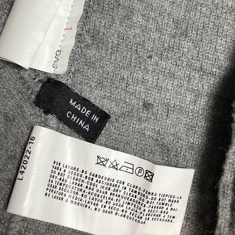 EMPORIO ARMANI ウールジャケット グレー 42サイズ