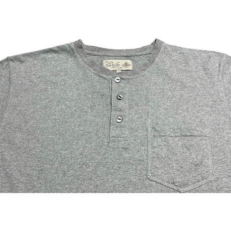 The Duffer of St.GEORGE ヘンリーネックTシャツ グレー Lサイズ
