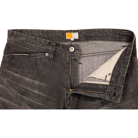 MADE IN JAPAN製 EZ BY ZEGNA ブラックデニムパンツ ブラック Mサイズ