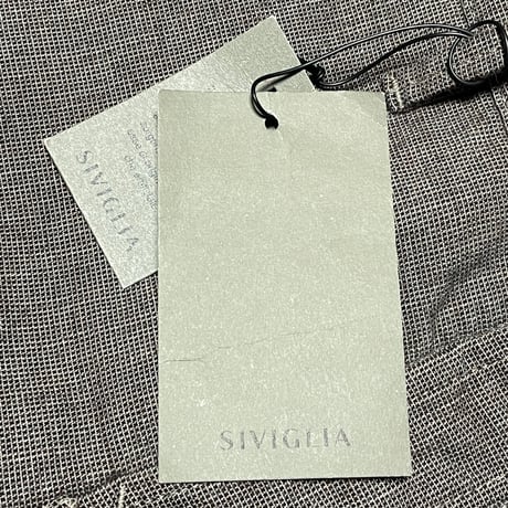 ☆タグ付き新古品☆ MADE IN ITALY製 SIVIGLIA テーパードパンツ ブラウン W33サイズ