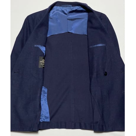 UNITED ARROWS ダブルテーラードジャケット 46サイズ ネイビー