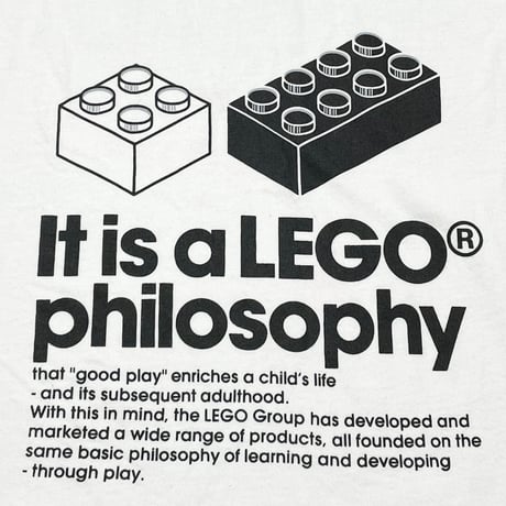 LEGO オフィシャル半袖ロゴTシャツ ホワイト Mサイズ
