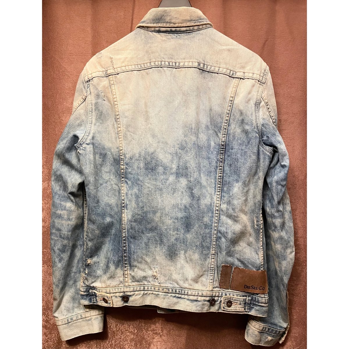 MADE IN ROMANIA製 Diesel Industry ダメージ加工デニム