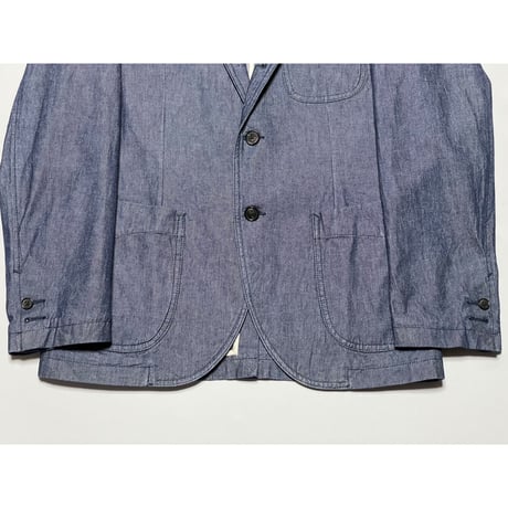 GREEN LABEL RELAXING ダンガリーテーラードジャケット インディゴ Mサイズ 本切羽仕様