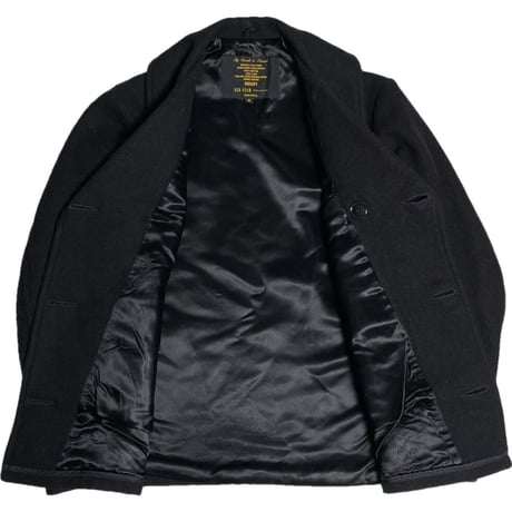 MADE IN USA製 FIDELITY × RED SEAM ウールPコート ブラック Sサイズ