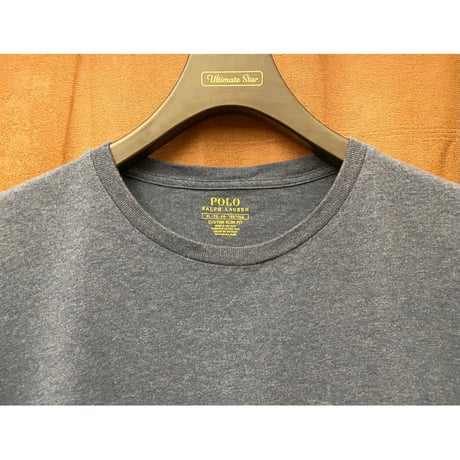POLO RALPH LAUREN ポケット付き半袖Tシャツ ネイビー XLサイズ