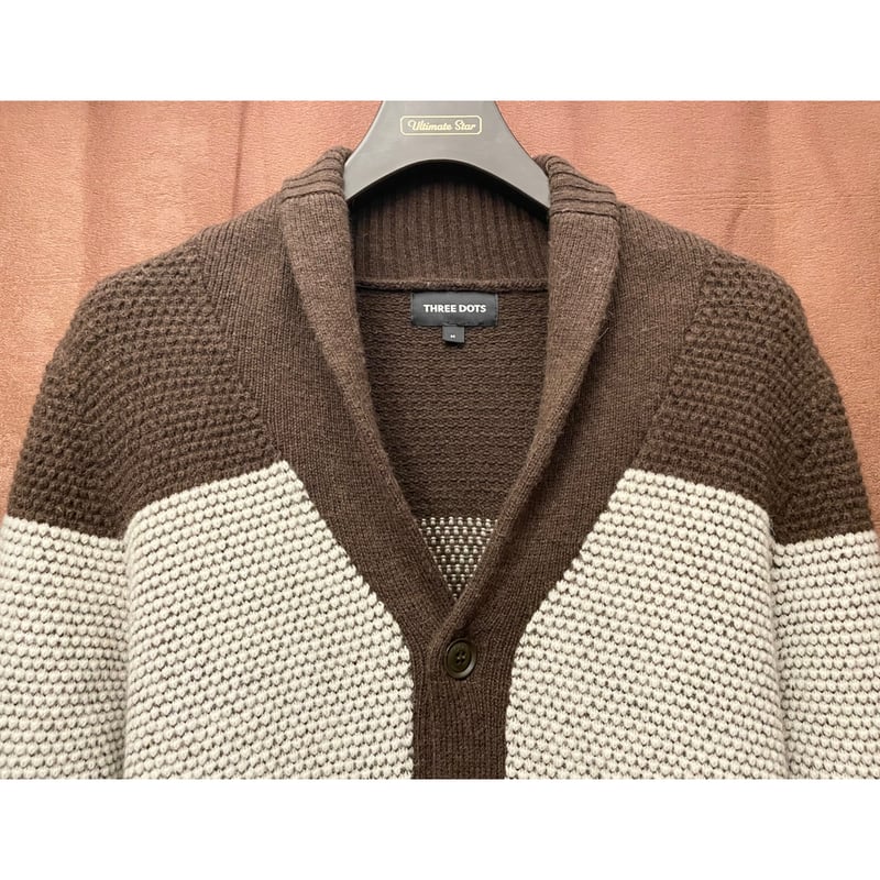 新品 スリーアルパカニットカーディガン