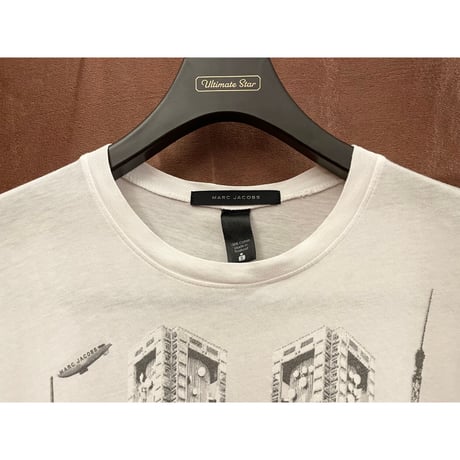 MARC JACOBS TOKYO × NEWYORK プリントTシャツ ホワイト Sサイズ