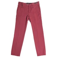 MADE IN ROMANIA製 PT01 PER BEAMS F SUPER SLIM FIT コットンカラースラックス ワイン 44サイズ