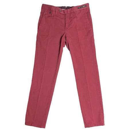 PT01 グレー ウール/コットンスラックス スーパースリム サイズ44 pt01