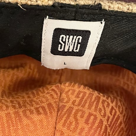 MADE IN JAPAN製 SWAGGER ヘンプ麻キャスケット ベージュ 小麦色 Lサイズ