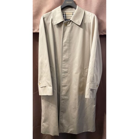 MADE IN ENGLAND製 OLD BURBERRY ステンカラーコート ベージュ
