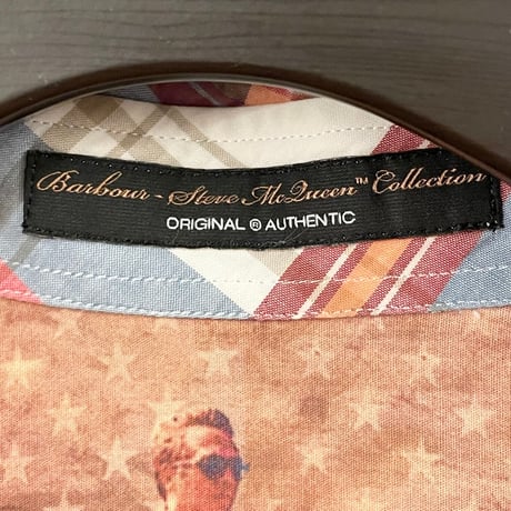 レア品 MADE IN PORTUGAL製 Barbour Steve McQueen Collection 長袖チェックシャツ マルチカラー Mサイズ