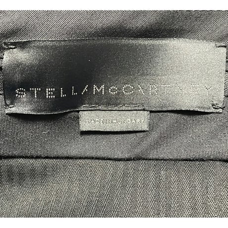 MADE IN HUNGARY製 STELLA McCARTNEY コットンスラックス ブラック 48サイズ