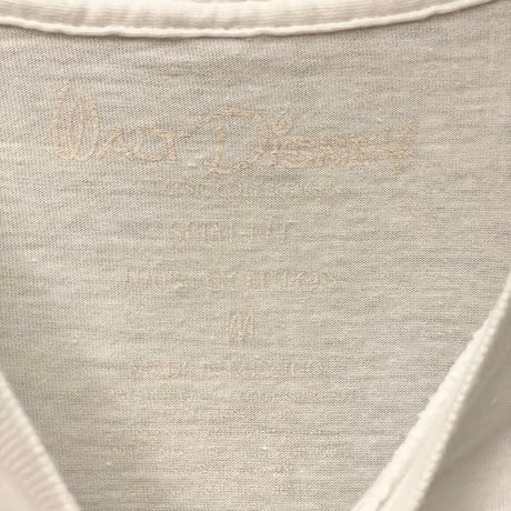 MADE IN MEXICO製 WALT DiSNEY CLASSIC COLLECTION SLIM FIT ミッキーマウスプリントTシャツ ホワイト Mサイズ