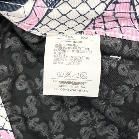 SWAGGER 総柄カーゴハーフパンツ マルチカラー W32サイズ