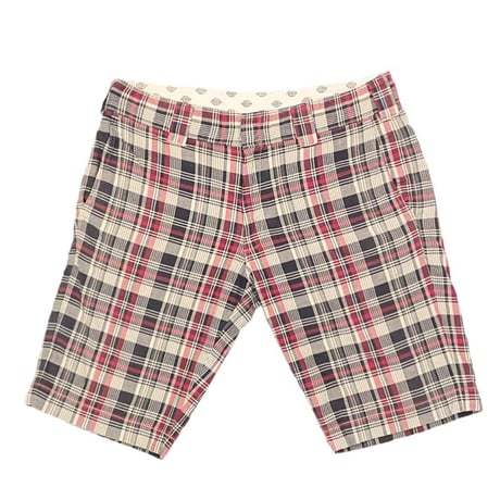 Dickies チェック柄ハーフパンツ マルチカラー W34サイズ