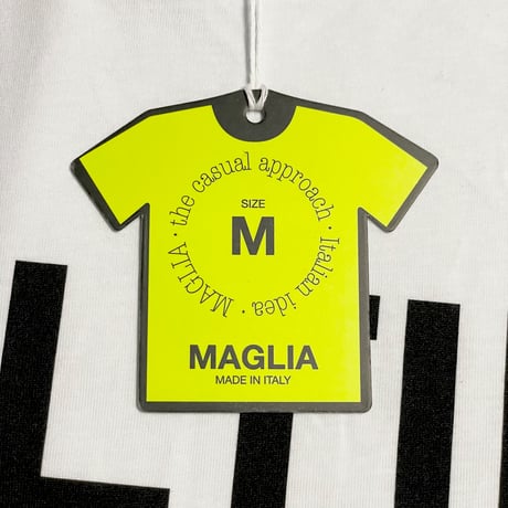 ★新品★ MADE IN ITALY製 MAGLIA 2025年AWモデル 「L'ULTIMA MAGLIA」 イタリア都市シリーズ 最後の晩餐 プリントクルーネックTシャツ ホワイト M～XLサイズ