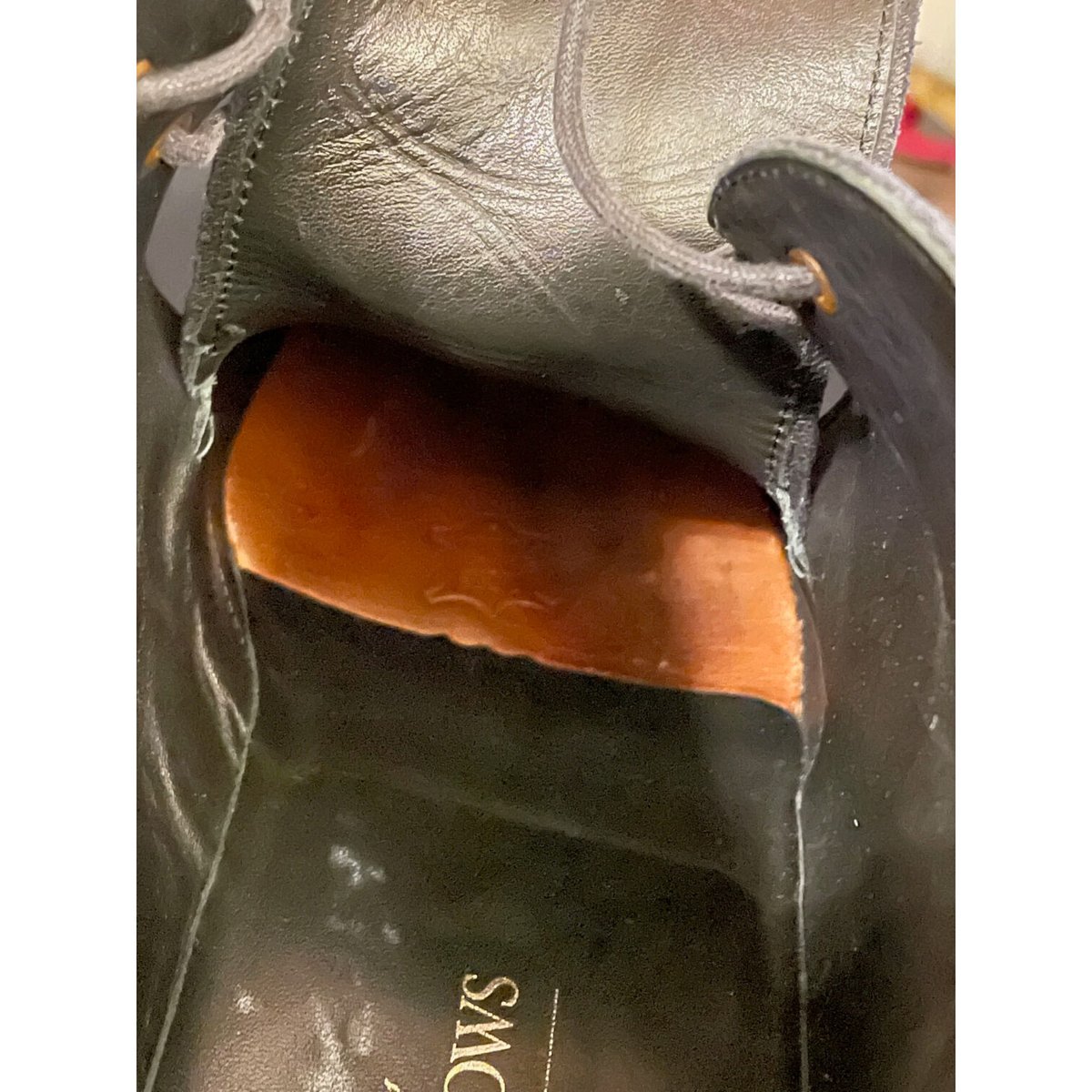 箱付き UNITED ARROWS スウェードチャッカブーツ ネイビー 8サイズ