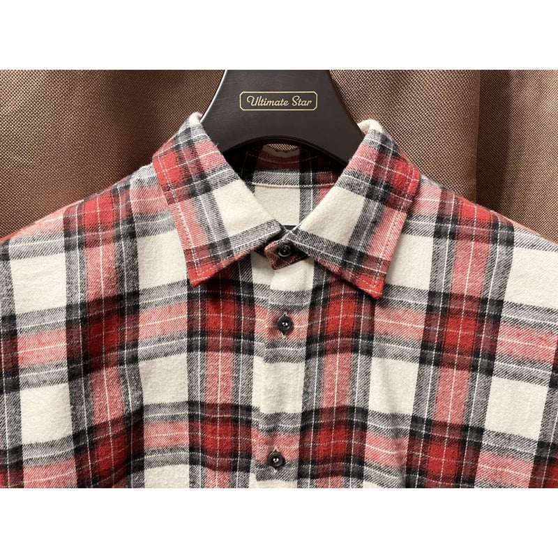MADE IN ITALY製 DSQUARED2 チェック柄 長袖フランネルシャツ
