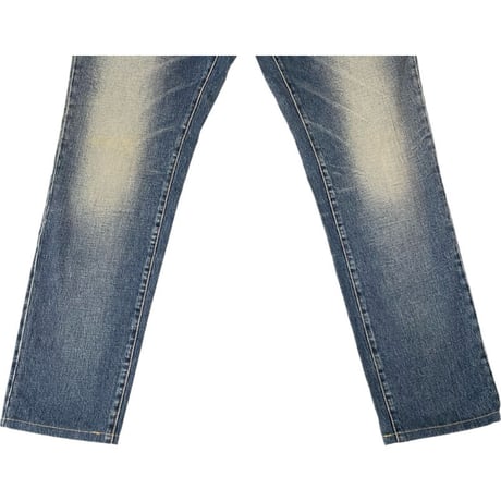 ☆タグ付き新古品☆ MADE IN ITALY製 Just Cavalli スタッズ付きダメージ加工デニムパンツ インディゴ W40サイズ