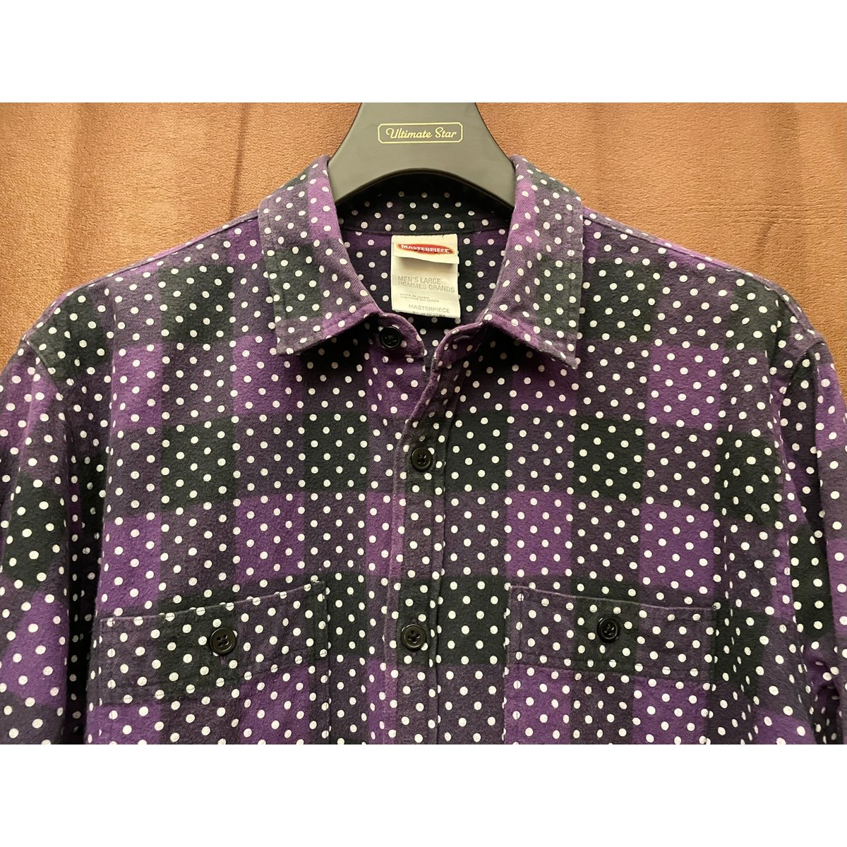 Madhappy purple チェック柄長袖シャツ Flannel Shirt Flannel Shirt