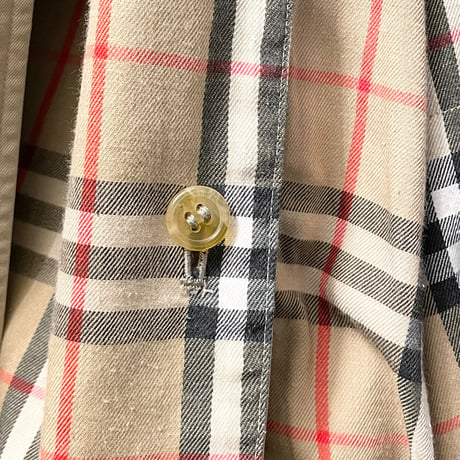 MADE IN ENGLAND製 OLD BURBERRY ライナーステンカラーコート ベージュ