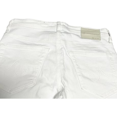 MADE IN USA製 ADRIANO GOLDSCHMIED ホワイトデニムパンツ ホワイト W30サイズ