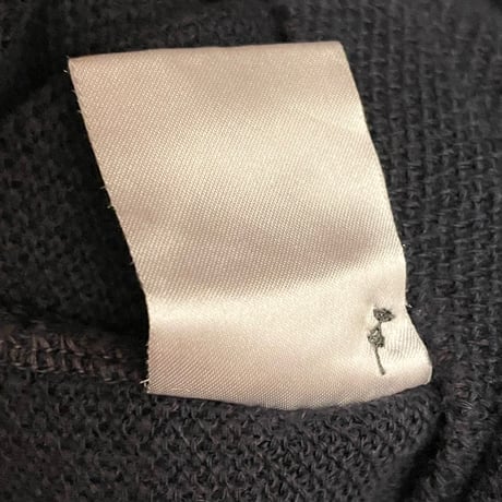 SlowGun & Co 半袖ニットポロシャツ ネイビー 1サイズ