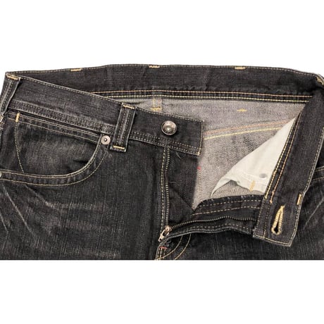 Wrangler ブラックデニムパンツ ブラック W29サイズ