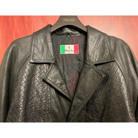 MADE IN JAPAN製 Roberto Ricci ラムレザージャケット ブラック