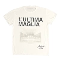 ★新品★ MADE IN ITALY製 MAGLIA 2025年AWモデル 「L'ULTIMA MAGLIA」 イタリア都市シリーズ 最後の晩餐 プリントクルーネックTシャツ ホワイト M～XLサイズ