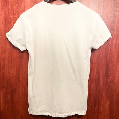 レア MADE IN ITALY製 MAGLIA 「2020 TOKYO OLYMPIC」 VネックプリントTシャツ ホワイト XSサイズ