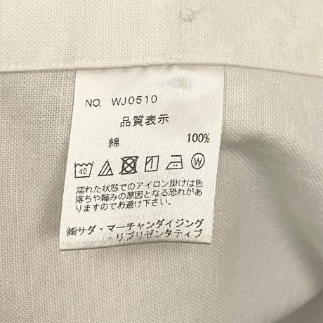 MADE IN JAPAN製 Maker's Shirt 鎌倉 COTTON 5.10 長袖ボタンダウンオックスフォードシャツ ホワイト Mサイズ