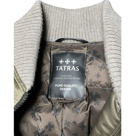 ☆タグ付き新古品☆ MADE IN POLAND製 TATRAS MA-1型ダウンジャケット カーキ 01サイズ