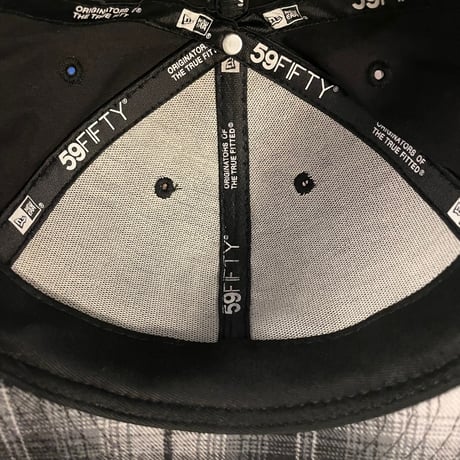NEW ERA × LRG 59FIFTY ベースボールキャップ ブラック×グレー 7-5/8 60.6cm