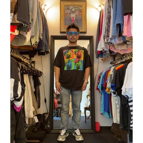 状態考慮 2PAC ポップアートロゴTシャツ ブラック XLサイズ