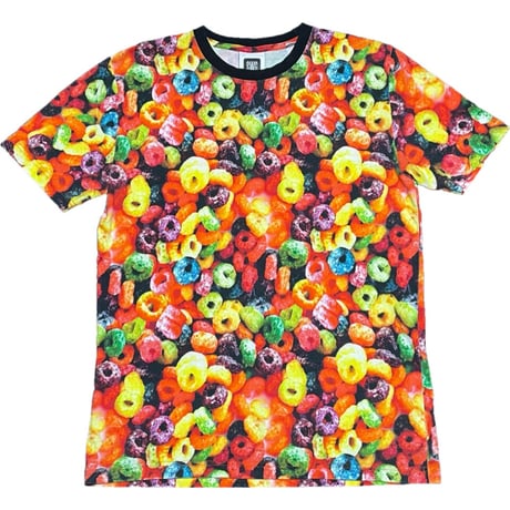 MADE IN JAPAN製 SWAGGER シリアル総柄プリントTシャツ マルチカラー Mサイズ