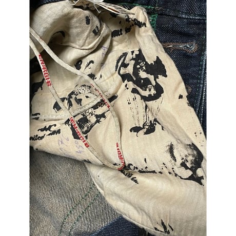 MADE IN ITALY製 Energie Ray Johnson Limited Edition デニムパンツ インディゴ W28-L34サイズ