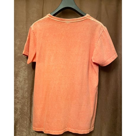MADE IN USA製 Velva Sheen VネックTシャツ オレンジ Sサイズ