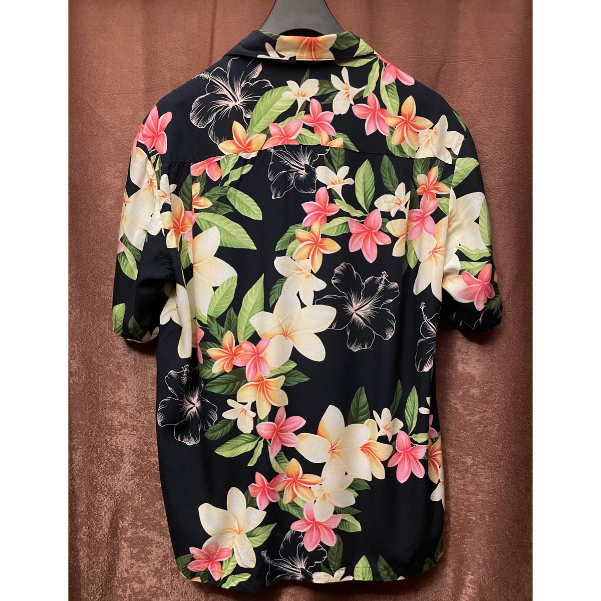 ★新品未使用★TWO PALMS アロハシャツ M フレンドアイルアロハメンズシャツ【TWO PALMS】(M CREAM